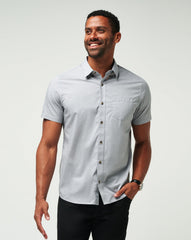Across The Pond Button-Up