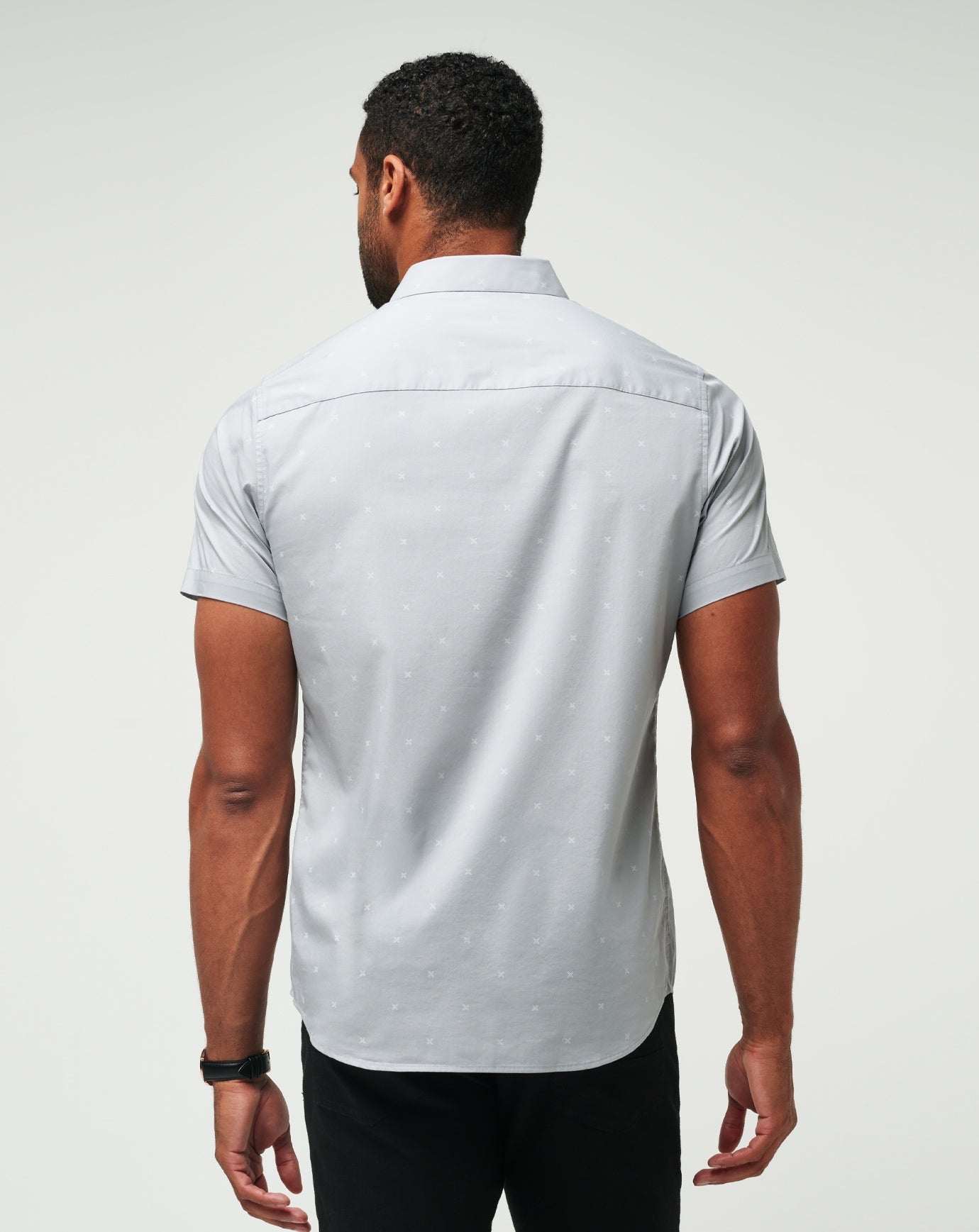 Across The Pond Button-Up
