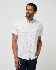 Mist On The Lake Button-Up
