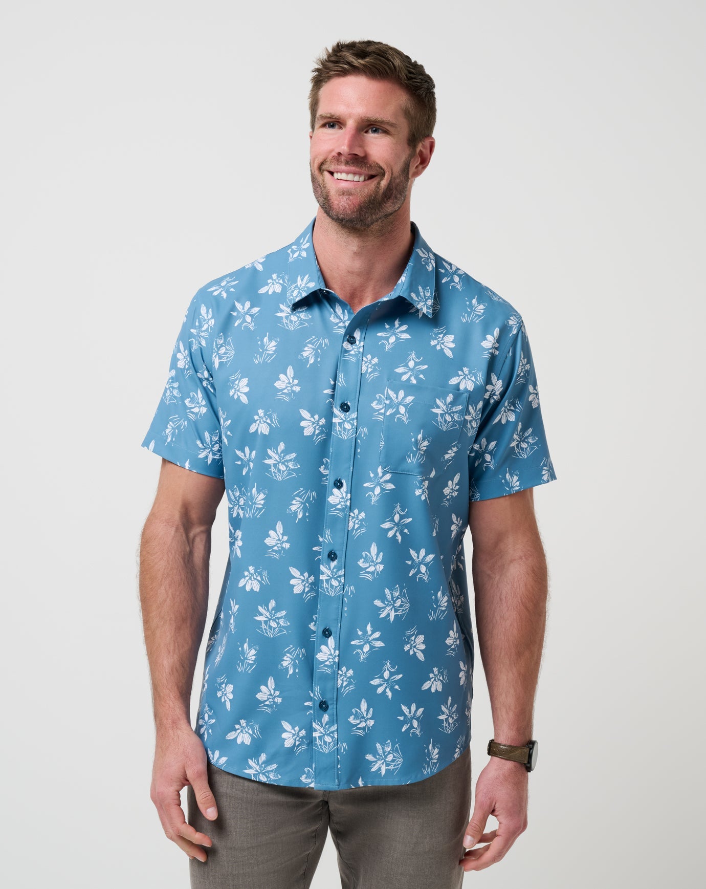 Techwoven Seamate Button-Up