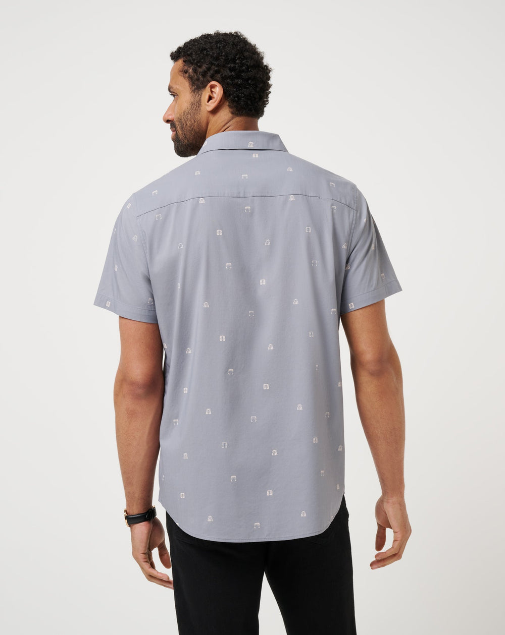 French Riviera Button-Up