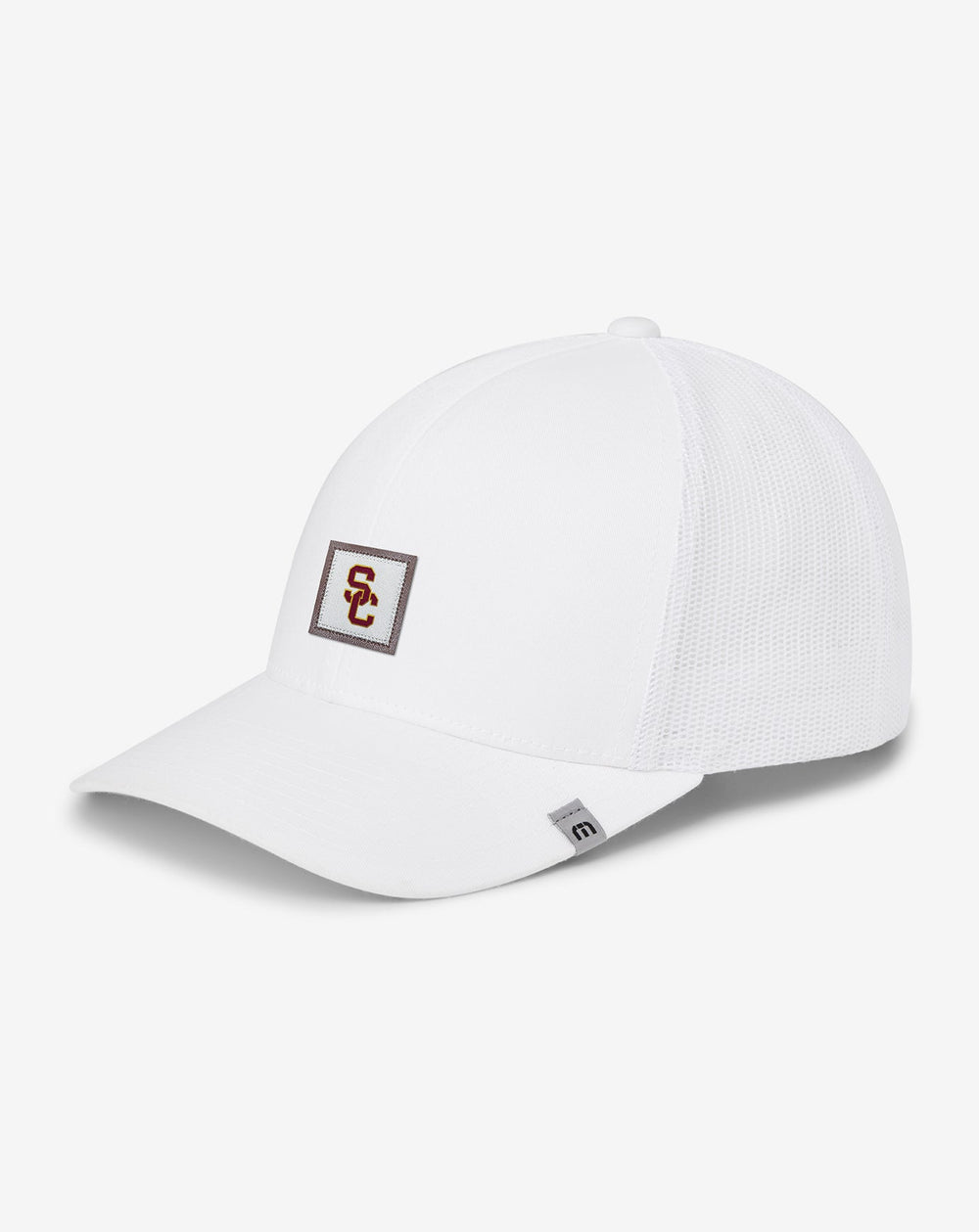 USC Leather Patch Snapback Hat