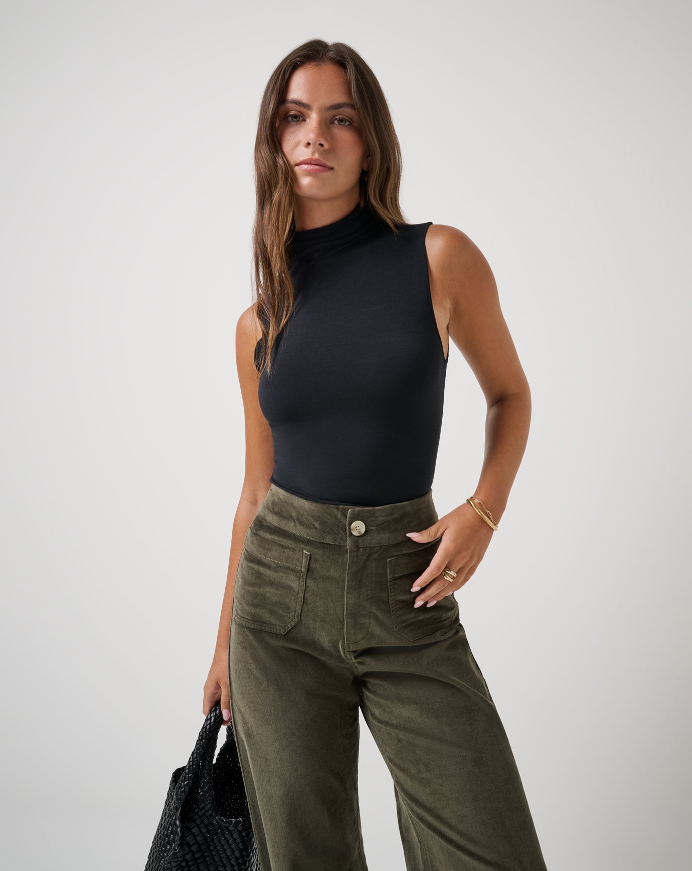 Captivate Mock Neck Top