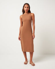 Cloud Rib Hadley Wood Dress