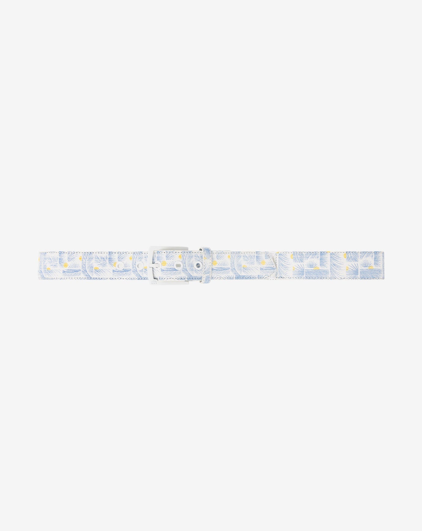 Coconut Mojito Canvas Stretch Belt
