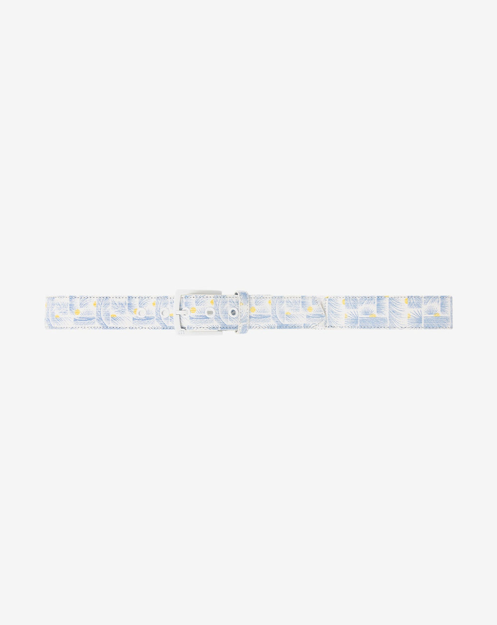 Coconut Mojito Canvas Stretch Belt