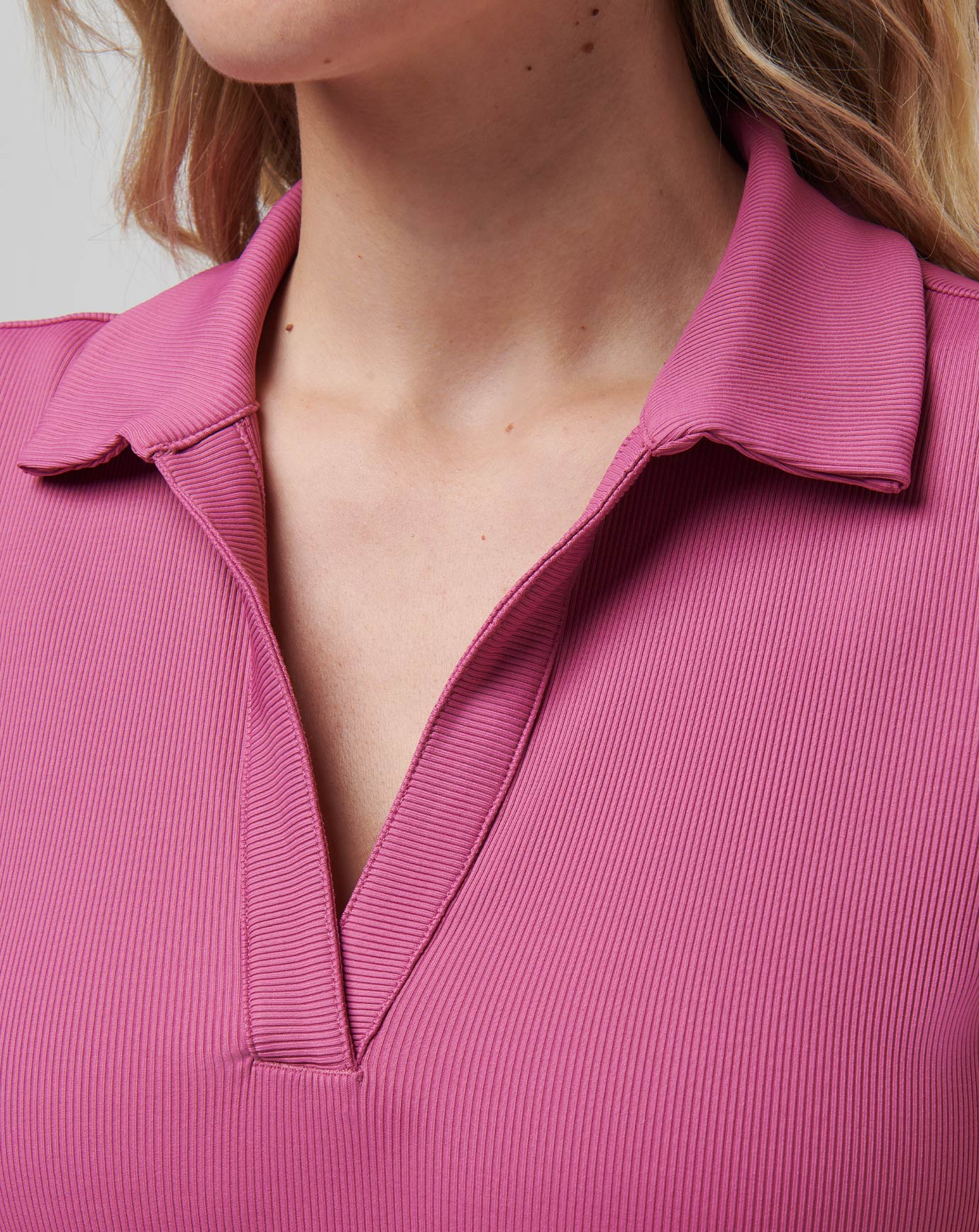 Moveknit Vneck Polo