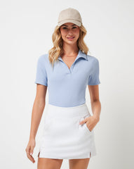 Moveknit Vneck Polo